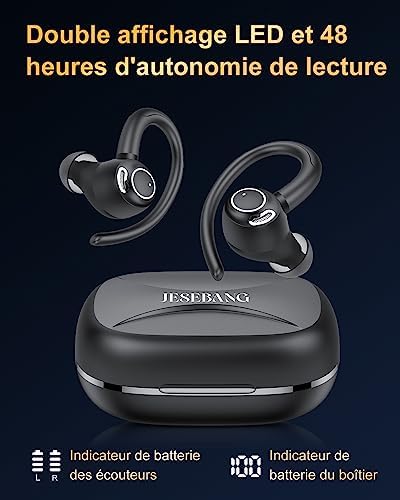 Écouteurs Bluetooth sport avec réduction du bruit - Image 5