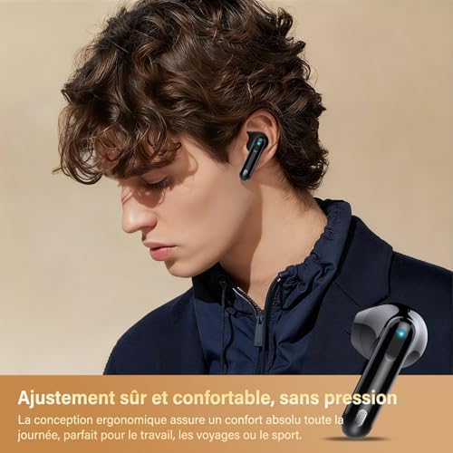 Écouteurs Bluetooth sport avec réduction du bruit - Image 5