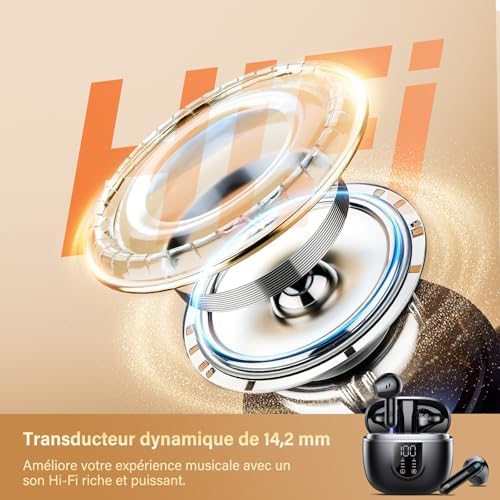 Écouteurs Bluetooth sport avec réduction du bruit - Image 3